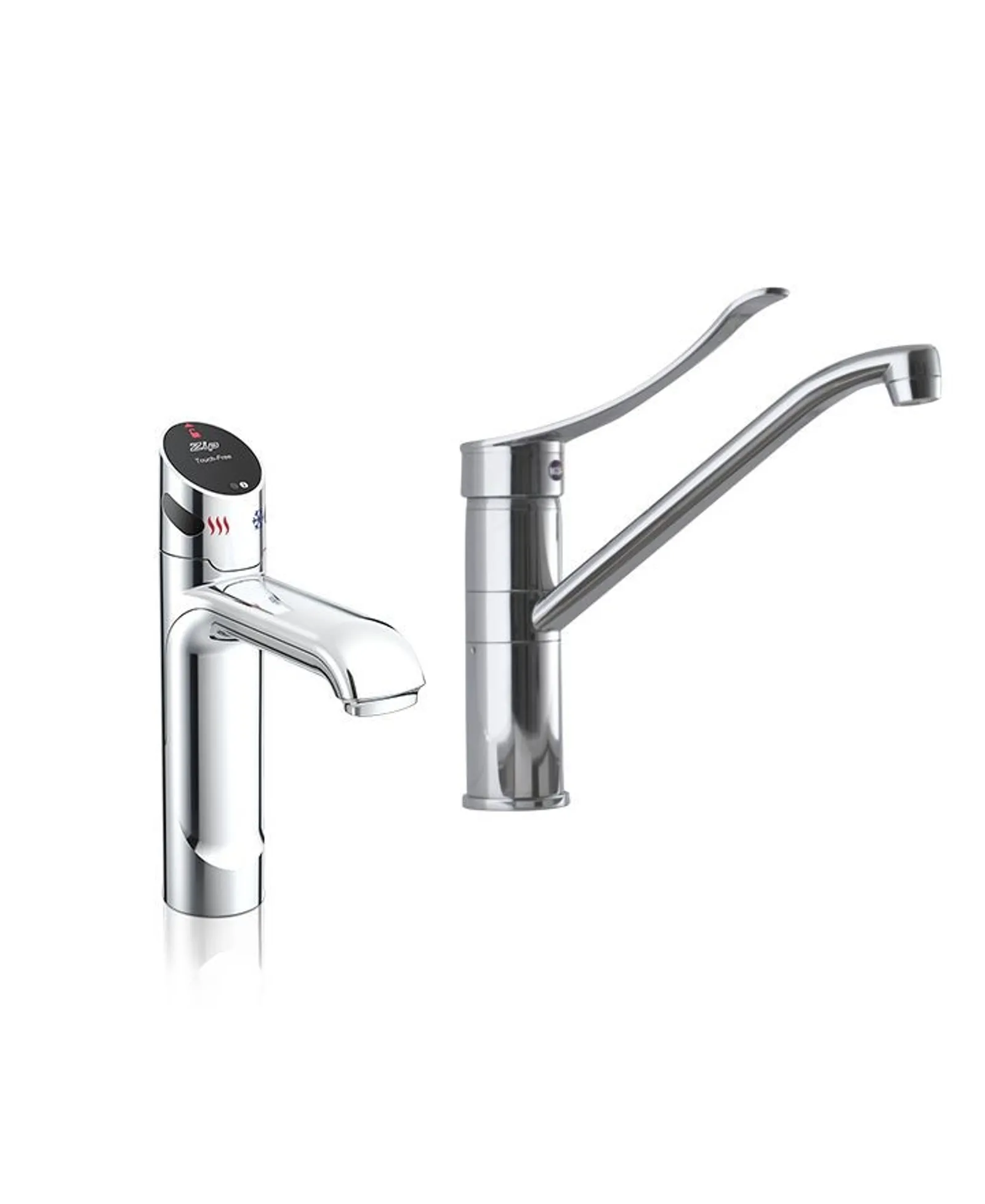 Zip Hydrotap H5WD23Z00AU - 4-in-1 Touch-Free Wave tap with Classic Accessible Mixer Chrome - Boiling, Chilled