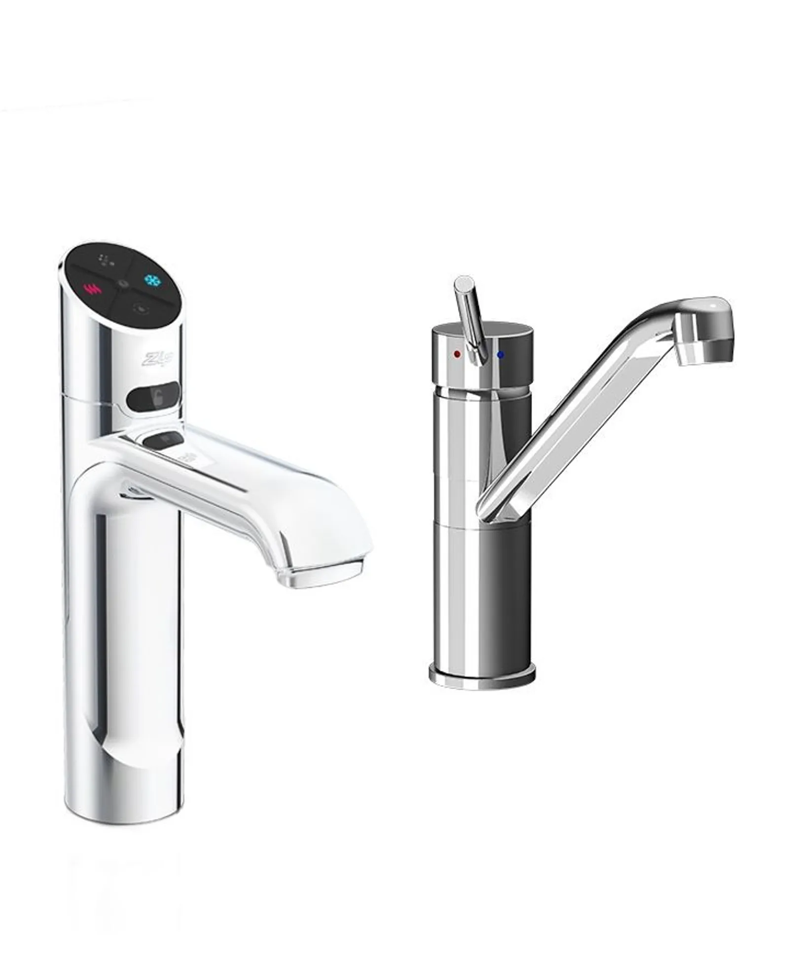 Zip Hydrotap H55621Z00AU - 4-in-1 Classic Plus tap with Classic Mixer Chrome - Boiling, Chilled