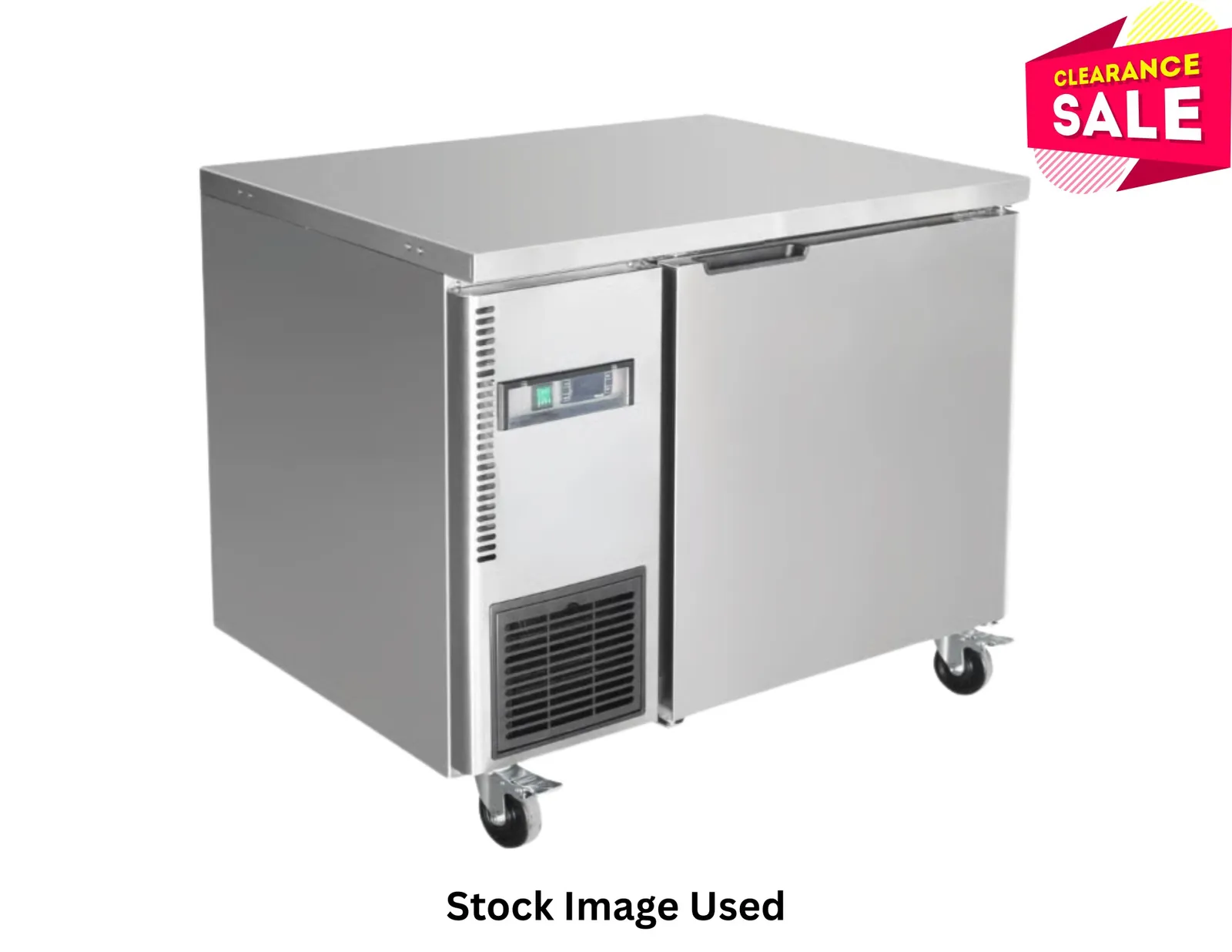 Thermaster TS900TN - Stainless Steel Single Door Workbench Fridge - Clearance