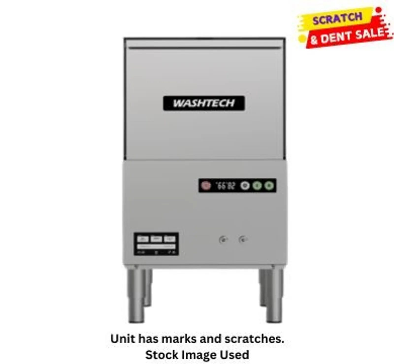 Washtech XG - Economy Undercounter Glasswasher - 365mm Rack - Clearance (2)