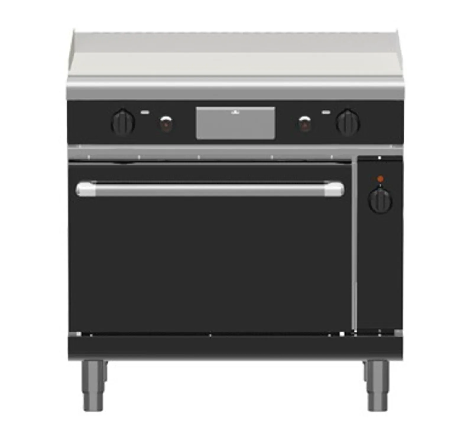 Waldorf Bold GPLB8910GEC - 900mm Gas Griddle Electric Convection Oven Range Low Back Version