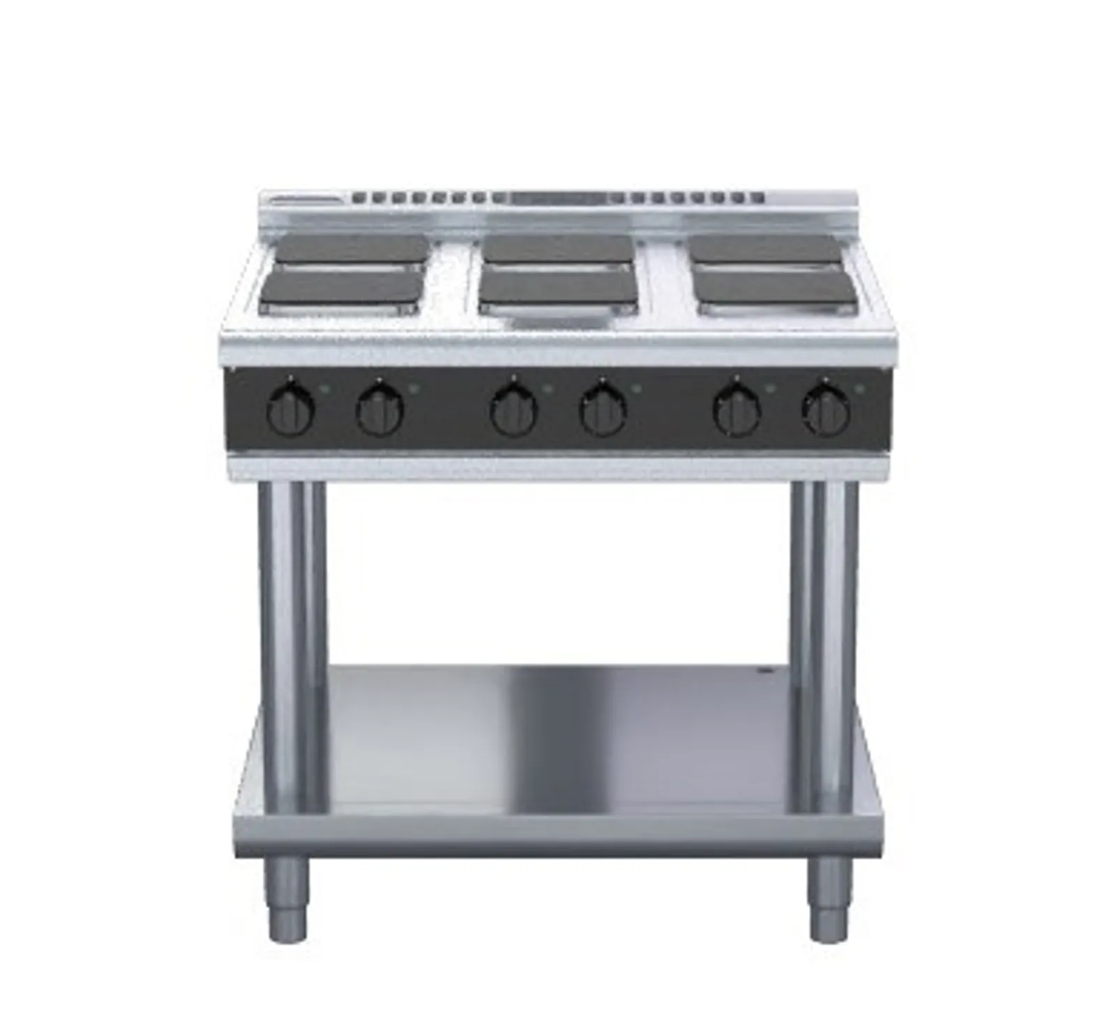 Waldorf Bold RNLB8600SE-LS - 900mm Electric Cooktop Sealed Hobs Low Back Version - Leg Stand