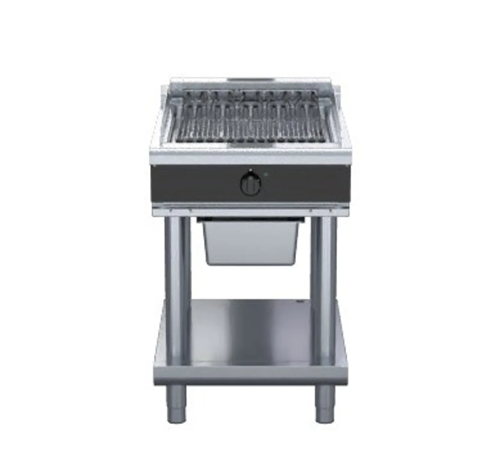 Waldorf Bold CHLB8600ED-LS - 600mm Electric Chargrill Low Back Version - Leg Stand