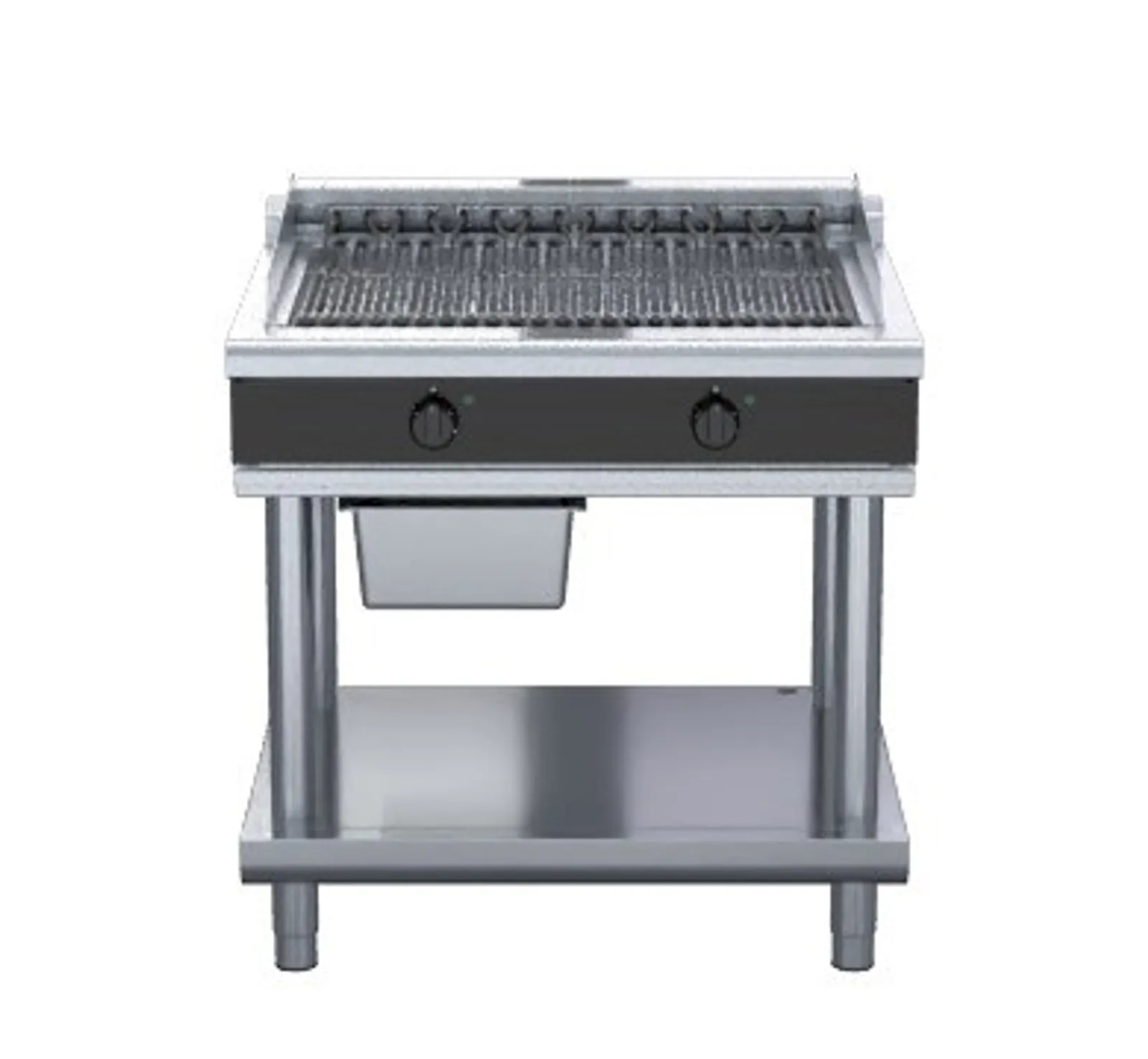 Waldorf Bold CHLB8900ED-LS - 900mm Electric Chargrill Low Back Version - Leg Stand