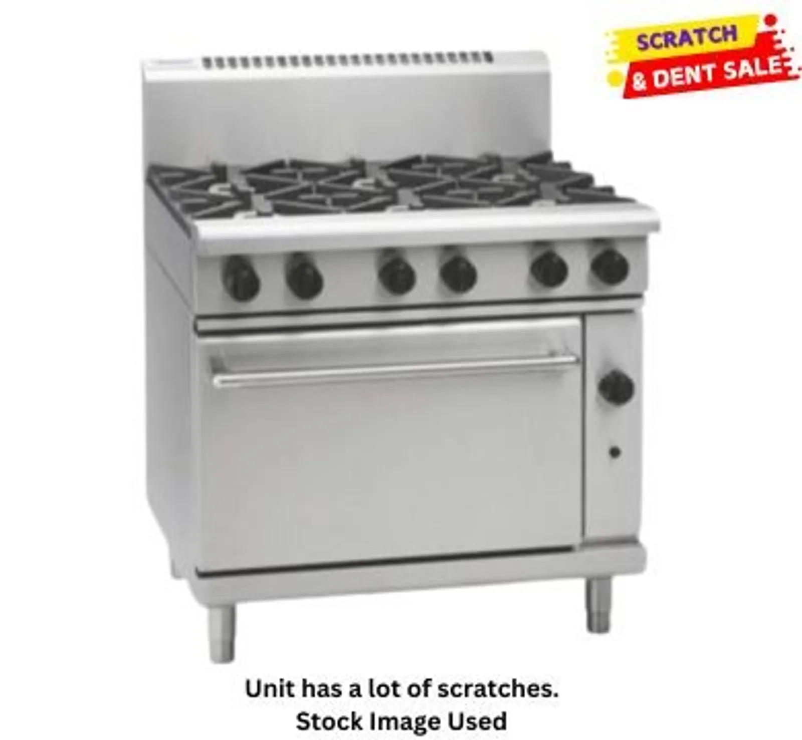 Waldorf 800 Series RN8610G - 900mm Gas Range Static Oven - Clearance